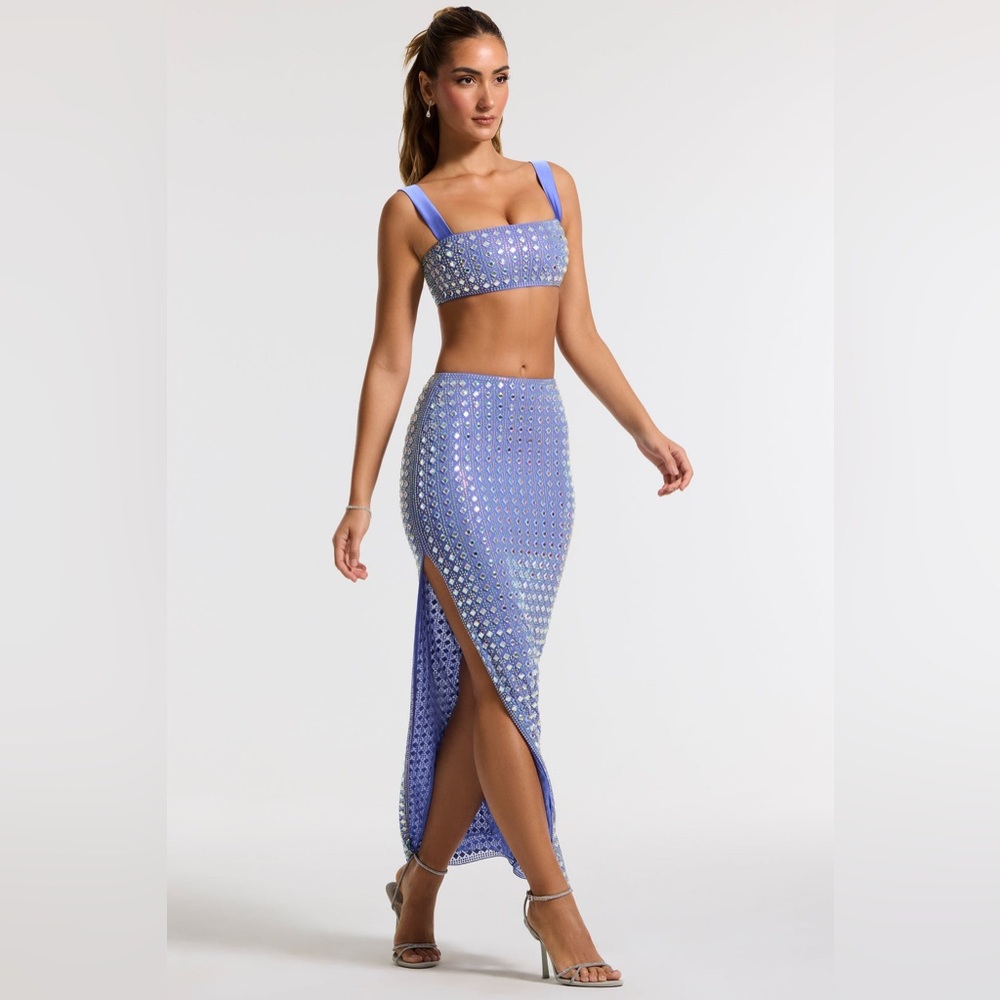 Oh My Gauze! Lavender Maxi Skirt